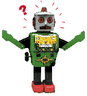 [old school tin robot]