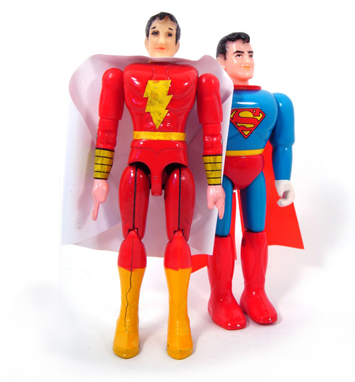 Diecast Shazam with Jumbo Grip Superman